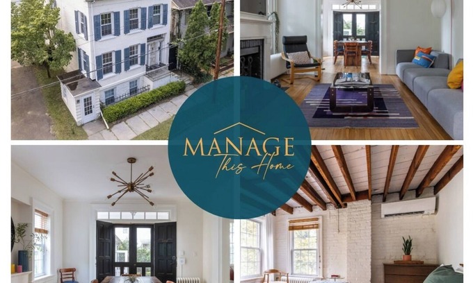 Kingston House | Elegant Kingston Townhouse - Walk to Hot Spots!