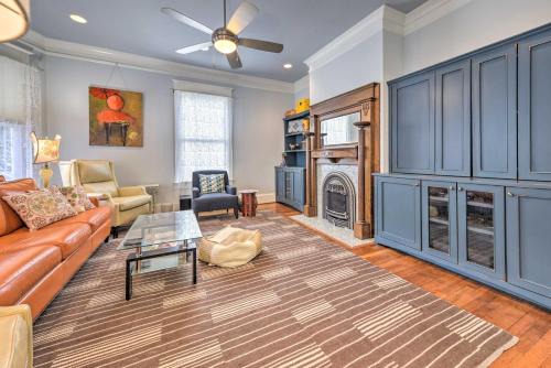 Downtown House | Elegant Raleigh Home with Porch, Walk Downtown!