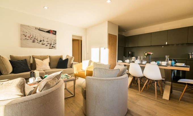 Praz-sur-Arly Apartment | Elegant Retreat in Megève