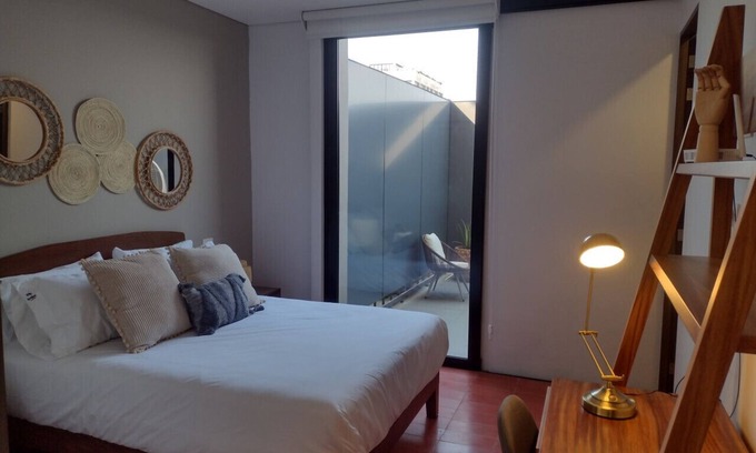 Lafayette Apartment | Elegante loft urbano con 2 terrazas