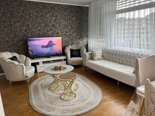 Basel City Centre Apartment | Elegante Wohnung in Basel, direkt am Messeplatz