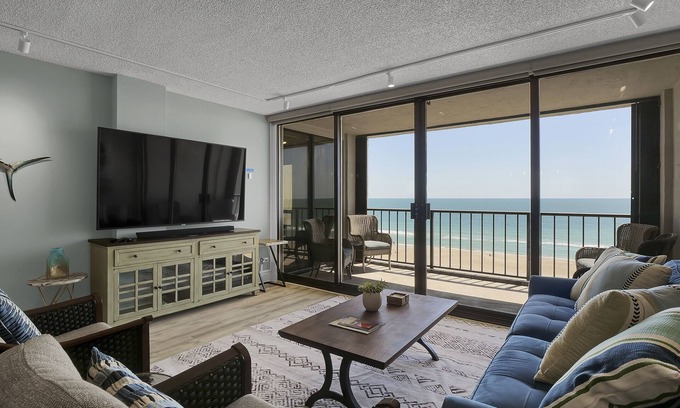 Wrightsville Beach Condo | Elegantly renovated 2 bedroom oceanfront condo at Station One. Sleeps 6.