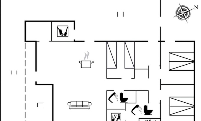 Lodbjerg Hede House | "Elena" - 800m to the fjord by Interhome
