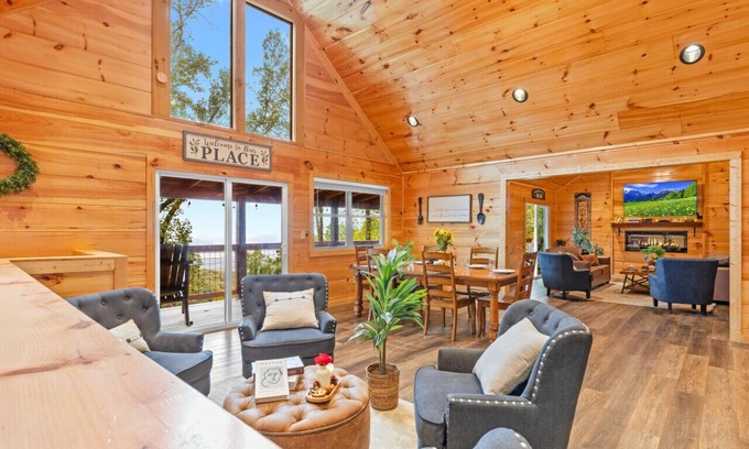 Sevierville Cabin | Elevated Escape by Ghosal Luxury Lodging