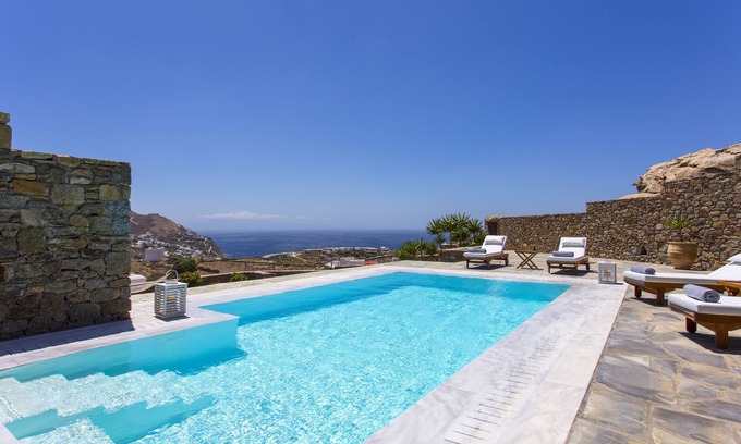 Elia Villa | Elia Sea View Luxury Villa Mykonos