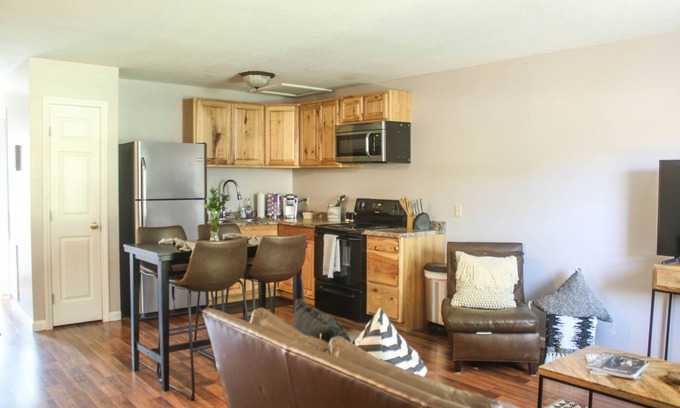 Brevard Apartment | *Ella’s Chalet* Is tucked away in Brevard NC, also known as “Land of waterfalls”