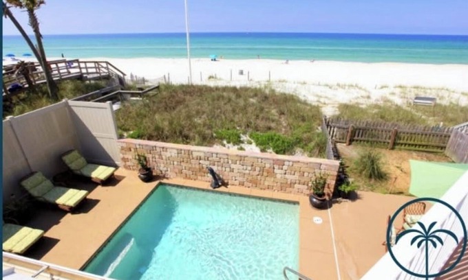Silver Sands House | EMERALD SURF-5 br, 4ba, BEACH FRONT with POOL & Pet friendly!