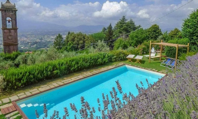 Ciciana Villa | Emilia, private pool villa, view, WiFi. Lucca