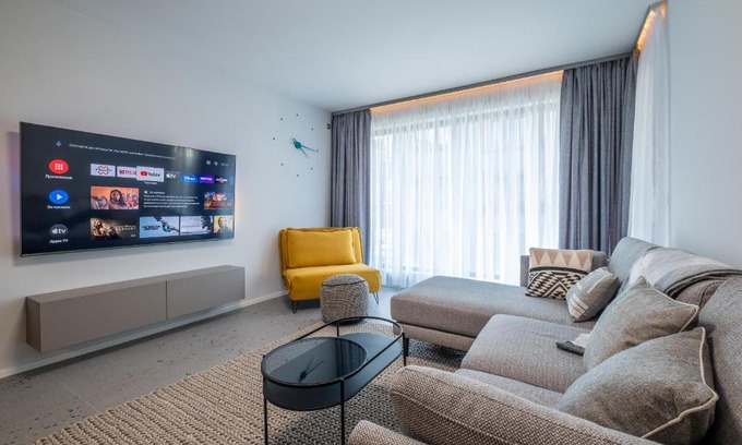 Vitosha District Apartment | Emirates Luxury Apartment Free Parking Terrace