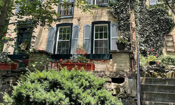 Lambertville House | Enchanted Historic Home with Parking and Privacy Walk to Town & New Hope!