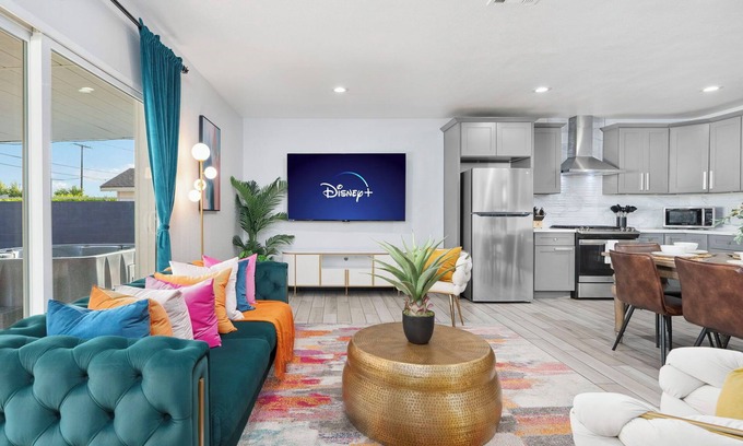 Southwest Anaheim House | Enchanted Pixie Hideaway w/Game Room Hot Tub