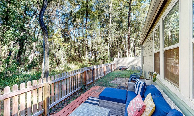Haile Plantation House | Enchanting dog-friendly home with fenced yard - near trails
