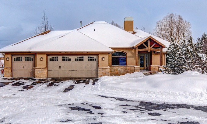 Highland Estates House | Enchanting dog-friendly home with hot tub, game room, fireplace, & washer/dryer