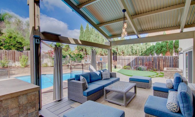 Encinitas House | Encinitas Family Escape: Game Room/Hot Tub/Pool and close to Beach!