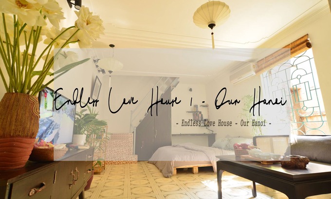 Hang Bai Apartment | ★Endless Love House 1★Homestay 5 mins to Hoan Kiem Lake★Romantic Rosies garden