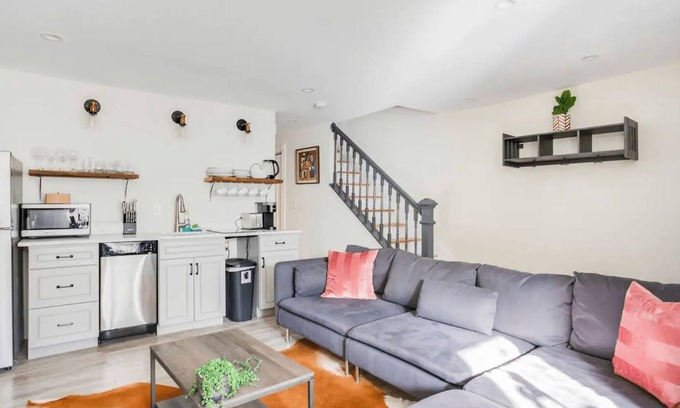 Chinatown Apartment | English Basement in Capitol Hill