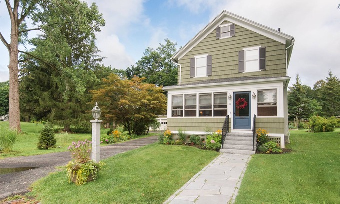 Lenox House | Enjoy a renovated private home right in downtown Lenox
