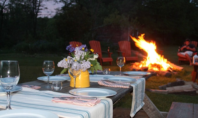 Wilmington Other | Enjoy cool evenings by the outdoor fire with an unlimited view of the stars.
