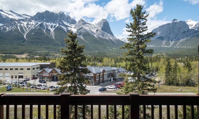 Canmore Condo | Enjoy Some of the Best Mountain Views In Canmore, Falcon Crest Lodge