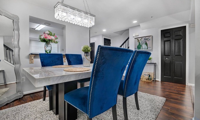 Landover House | Entire Cozy 3 Bedroom Luxe Getaway near DC!