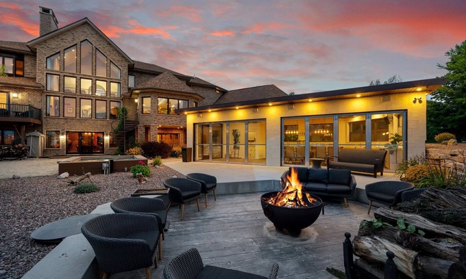 Newton House | Entire mansion with indoor pool! Perfect for hosting groups. On Lake Michigan
