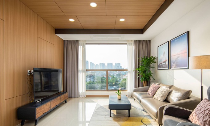 Bac Tu Liem Apartment | Entire spacious city-view apartment surrounded by local amenities.