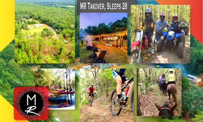 Brooksville Apartment | Epic Outdoor Adventures & Experiences Await Your Group at Moto Ranch! Sleeps 28