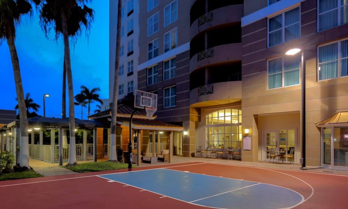 Doral Apartment | Equipped Studio with Pool + Basketball Court Access | Free Airport Shuttle