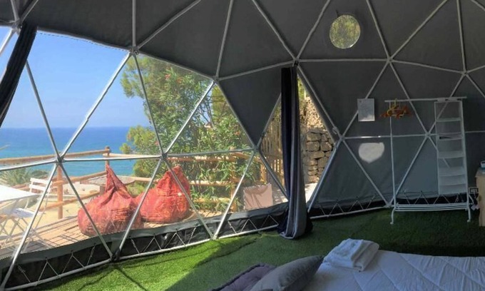 Forio House | Eremo di Montevergine : Seaview Dome, suspended between sky and sea