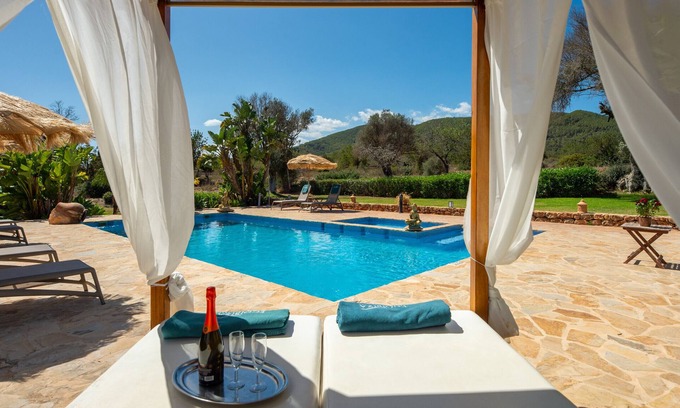 Sant Carles de Peralta Villa | ANDREUET Villa. Ibiza. Comfortable, quiet, spacious, family friendly, ideal