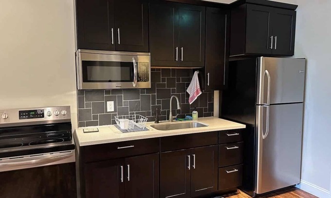 Kalkaska Apartment | Escape the Crowds at this Bright & Airy Downtown Studio Loft Apartment