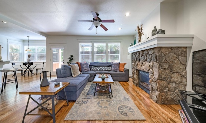 Ponderosa Trails House | Escape to beautiful pines, trails, fully stocked game room, family fun.