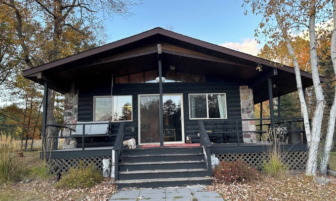 Crosslake Cabin | Escape to your own PRIVATE ISLAND Cabin located on the White Fish Chain of Lakes