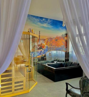 Wittelsheim Apartment | Espace détente Gaudi