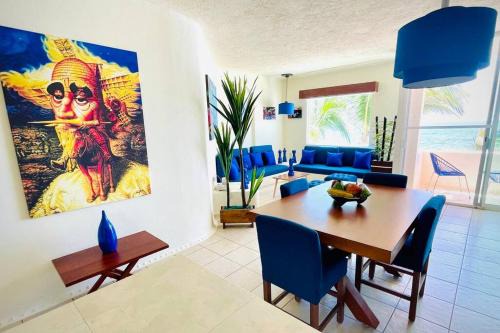 Manzanillo Apartment | Espectacular Apto a pie de Playa con vista al mar