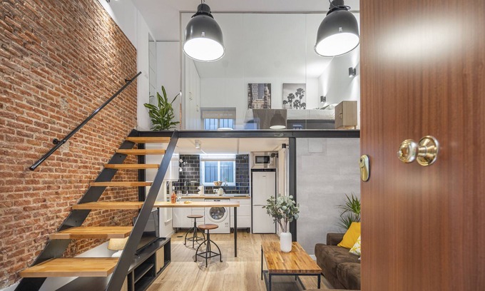Ibiza Apartment | Estiloso apartamento dúplex en Retiro