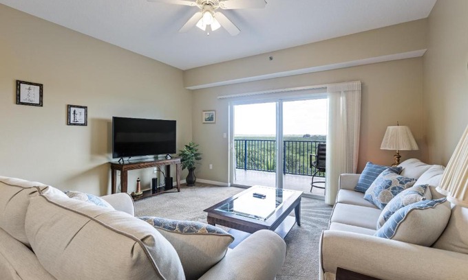 New Smyrna Beach House | Estuary Views Close to Pool Amenities Walk to Beach 9-505