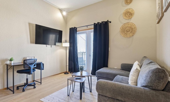 Palm Coast Condo | European Village King Suite Retreat: Unwind, Explore, Beach, Work!