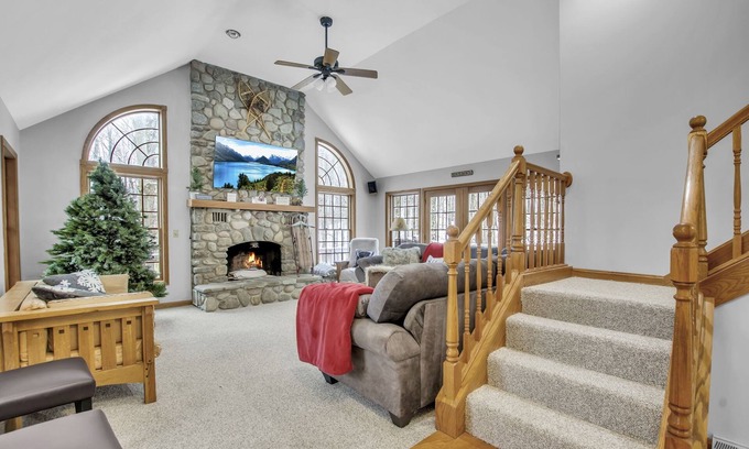 Ellicottville Ski Chalet | EVL Chalet in the Woods & The Ultimate Game Room!