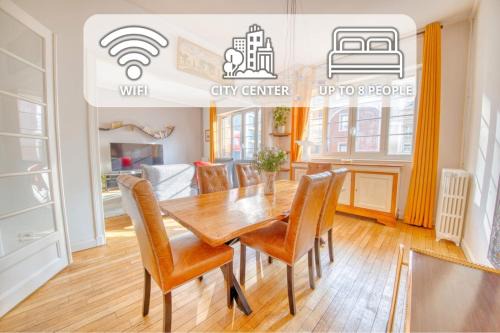 Reims City Centre Apartment | Excellence - 4 bedrooms