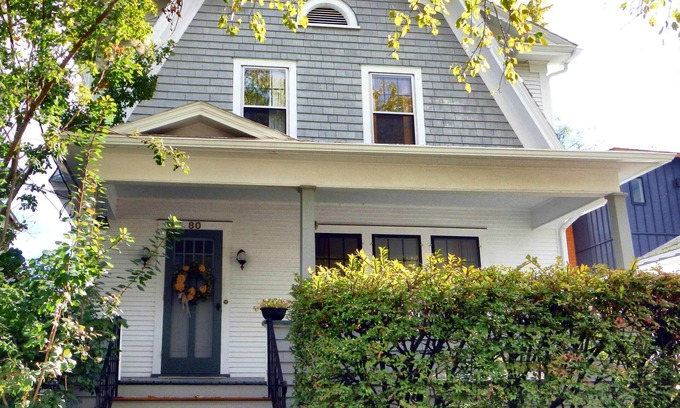 Burlington House | Excellent location, Private Outdoor Hot Tub, Downtown Burlington home
