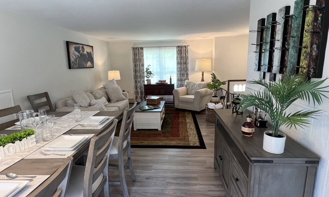 Saratoga Springs House | Excitement at every turn! Pet Friendly home for your summer racetrack days!