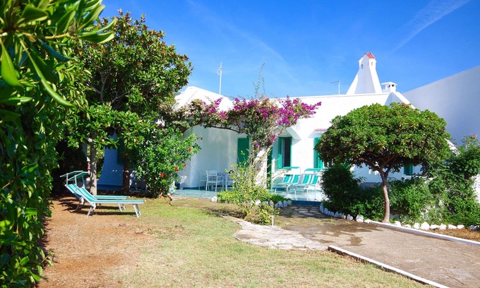 Villanova House | Excl. light-flooded vacation home* 250 m from the sea, 2-6 p.,medit. Lifestyle