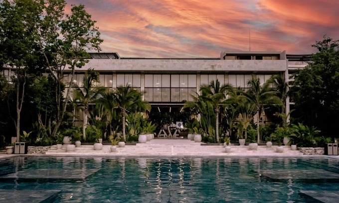 Playacar Condo | Exclusive Penthouse Retreat: Private Rooftop Pool & Premier Resort Facilities