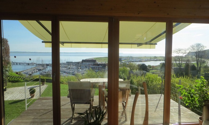 Langballigholz Apartment | Exclusive vacation apartment, absolutely quiet, with fantastic sea views, close to the beach.