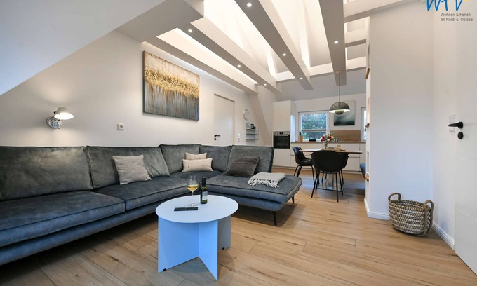 Juist Apartment | Exklusive Ferienwohnung mit Süd-terrasse, Garten und Sauna!