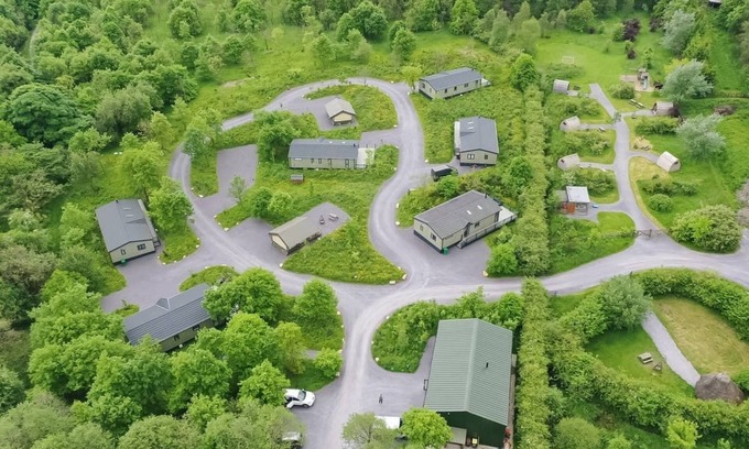 Clitheroe Ski Chalet | Experience the ultimate retreat in this stunning woodland lodge.