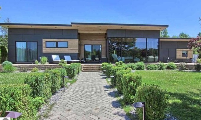Rapid City House | EXPERIENCE TORCH LAKE -TORCH RIVER AMAZING CONTEMP. ESCAPE “TRACE” -DOCK, HOTTUB