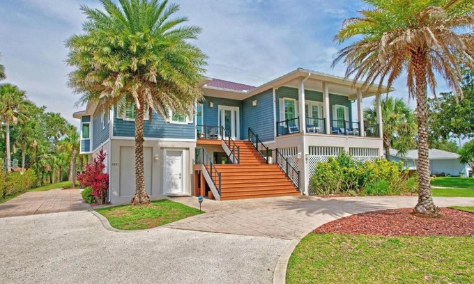 Flagler Beach House | Exquisite Resort Style Pool Home - Lambert Ave - Flagler Beach