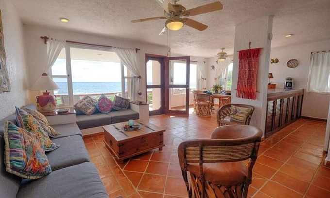 Akumal Condo | Extraordinary Ocean Views - 2 bed/2 bath and pool